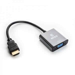 کابل تبدیل HDMI به VGA همراه کابل صدا انزو (ENZO) مدل HD-41 نمای 1